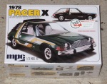 At long last, one of MPC's Pacer kits is reborn! The folks at Round 2 decided to bring us the most awkward of them all, the 1978 Pacer Coupe!