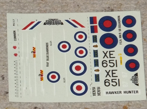 I love Matchbox decals. They do give you an instrument panel decal, but you really won't see it I don't think. 